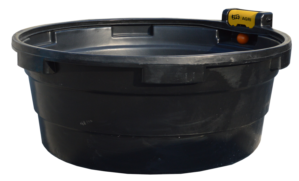 Round water drinking bowl 'fast fill' 2046L