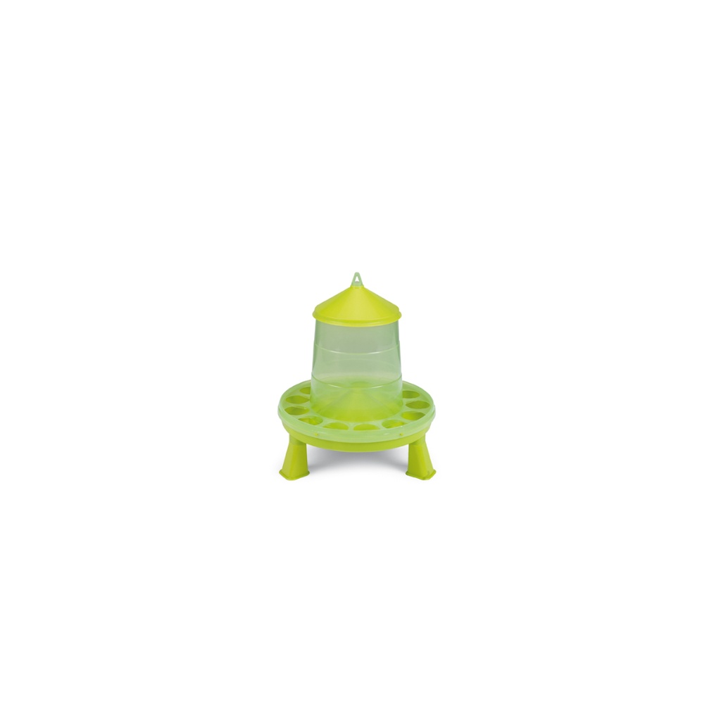 Plastic poultry feeder with legs 2 kg