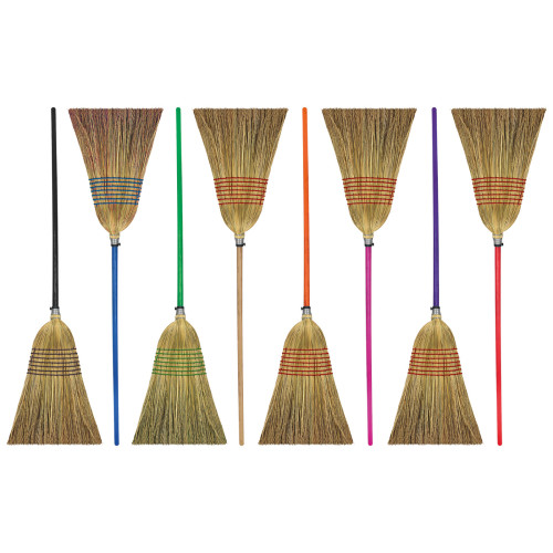 Heksenbezem met houten steel