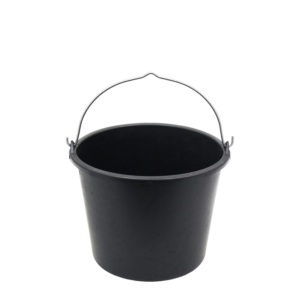 Bucket black PVC