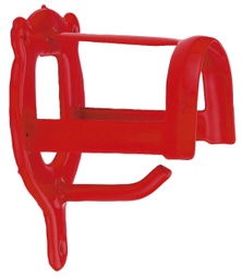 [32361] Hoofdstelhouder metaal rood