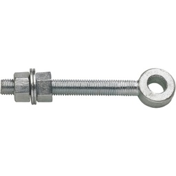 [PR112EGAL250] Perry eye bolt for pasture gate 19mm x 250mm galvanized