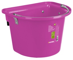 [328168] Wedstrijd voederbak roze 12 L met hengsel